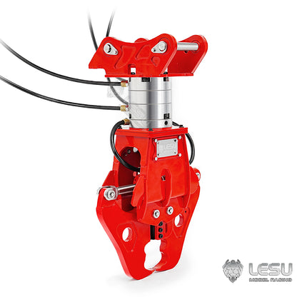 Metal Hydraulic Clamp AT-C0052-C with 270?? Rotation for LESU RC Hydraulic Excavator Remote Control Digger Aoue ET35 B0006 Model