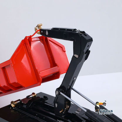 LXY 1/14 Hydraulic RC Crane Dump Truck 770S - 10x10 All-Metal Axles RTR 10CH Valve Fly Jib Arm
