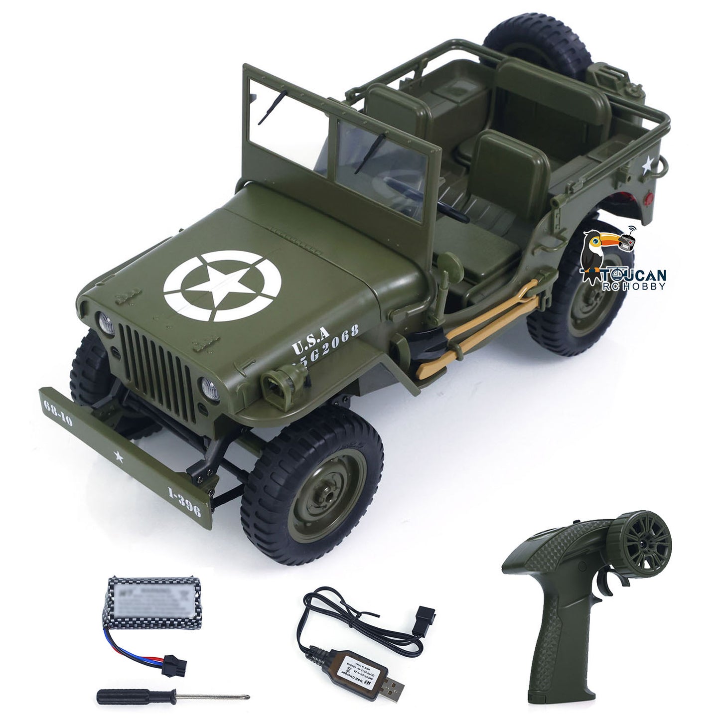 Fast Free Shipping for EU 1/10 RC Off Road Vehicle C8815 4WD Remote Control Rock Crawler Car Military Truck Model Climbing Car RTR Battery LED Lights