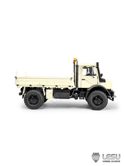 LESU U4023 Metal 1/14 Hydraulic RC Off Road Car AWD Remote Control All Terrain Vehicle Light Truck Model Wheel Hub Reduction