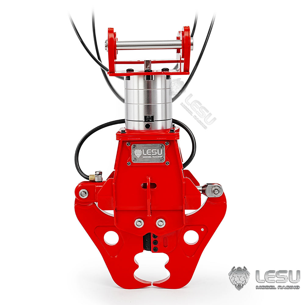 270?? Rotatable Metal Hydraulic Shear Clamp for LESU Aoue C374F 1/14 RC Hydraulic Digger Radio Control Excavator Machine Car