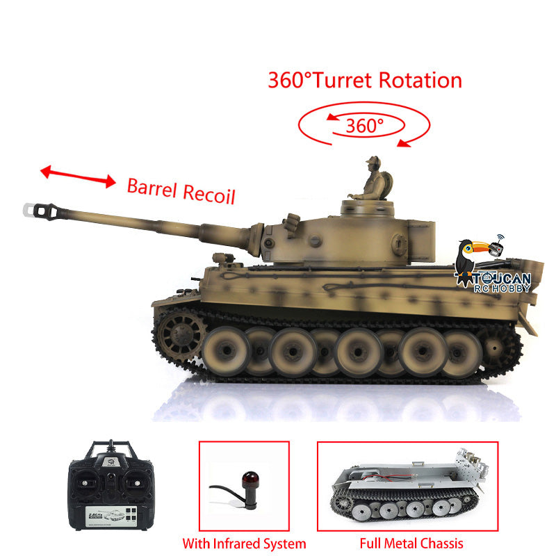 HengLong Factory 1/16 3818 German Tiger 1 Full Metal Chassis