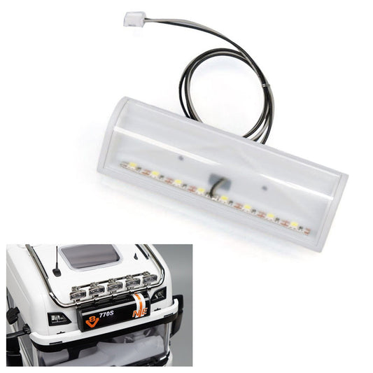 LED Head Lamp 5V Plastic AD Light Box for DIY TAMIYA 1/14 RC Tractor Truck 770S 56371 56368 Model Vehicle Lorry Car Accessories