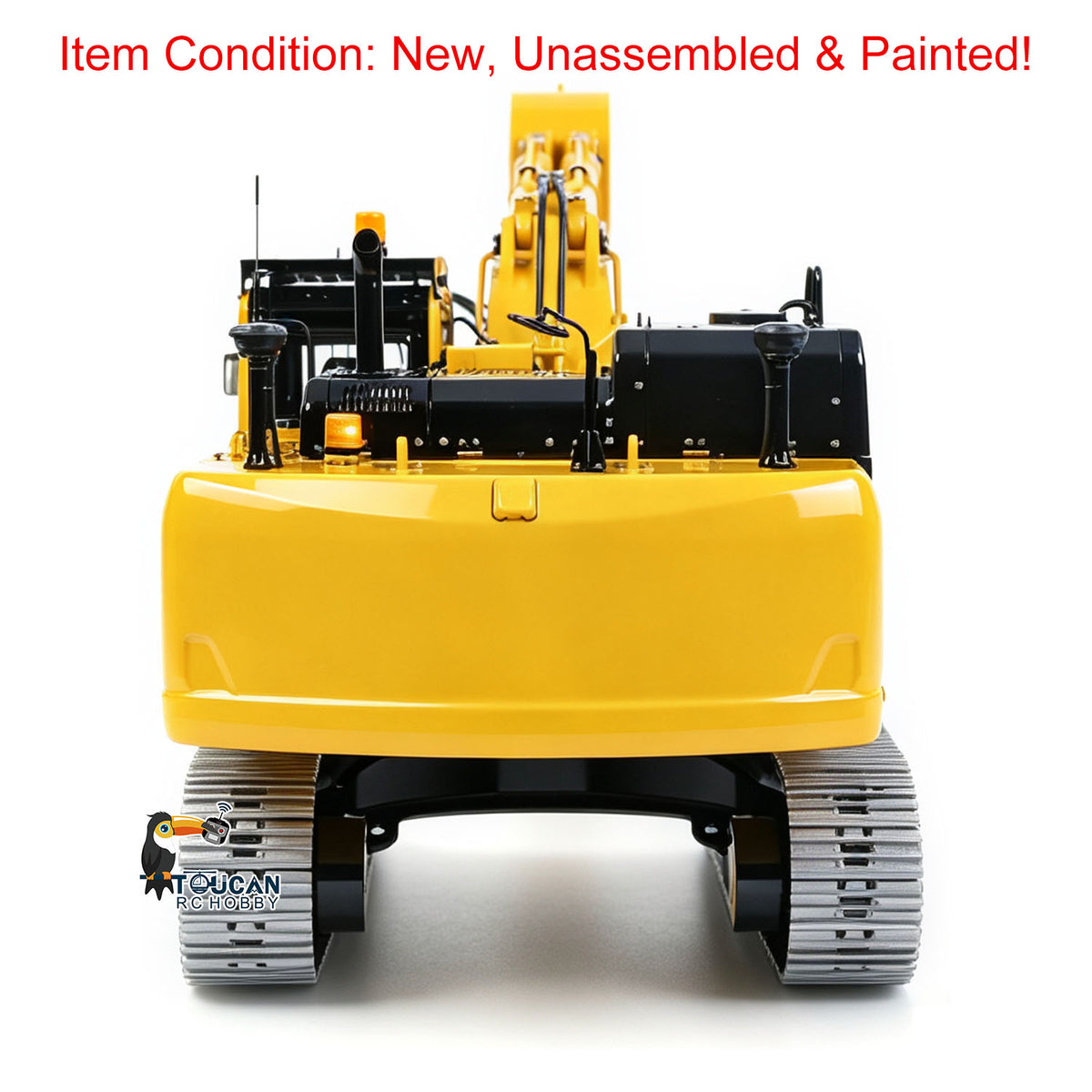 In Stock TOUCAN RC HOBBY LESU PC500 B0020 1/14 Metal KIT RC Hydraulic Excavator Model 3-Way Valve Light System Brushless Motor Metal Tracks for Digger Builders