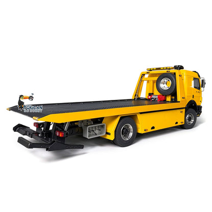 TOUCAN RC HOBBY LXY 3348 Metal 4x4 1/14 Remote Control Hydraulic Road Rescue Truck 3-Speed Gearbox Flatbed Tow Trucks Rollback Wrecker Diff Locks