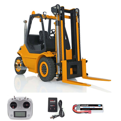 TOUCAN RC HOBBY Cundang US-Lager LESU Hydraulischer RC-Gabelstapler 1/14 Funkgesteuerter Transportwagen RTR-LKW