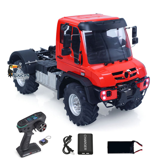 TOUCAN RC HOBBY LikeRC U535 Lite 4X4 1/14 Remote Control Rock Crawler Car RC Off Road Vehicle Metal Drive Shafts 2Speed Gearbox Brushless Motor ESC