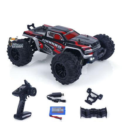 US Stock 12 Inches Plastic 1/16 4X4 Remote Control Off Road Car SCY 16102 RC Big Tire Truck Pickup Metal Drive Shaft Charging Protection