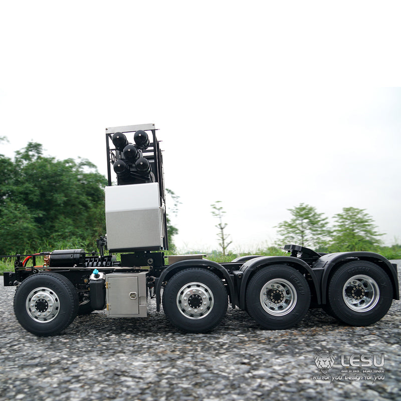 LESU 3363 Metal Chassis 1/14 RC TAMIYA 56352 8*8 Tractor Truck Servo Motor