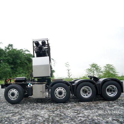 LESU 3363 Metal Chassis 1/14 RC TAMIYA 56352 8*8 Tractor Truck Servo Motor