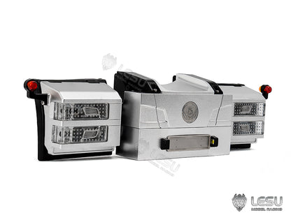 Metal Rear Beam Taillight Set LED for DIY TAMIYA 1/14 RC Tractor Truck R470 R620 770S Remote Control Lorry Car Model Vehicles