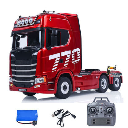 TOUCAN RC HOBBY US Stock 6*4 HUINA 1501PRO 1/18 RC Tractor Truck RTR Plastic Radio Controlled Construction Vehicle Light Sound Unit Assembled Finished Model