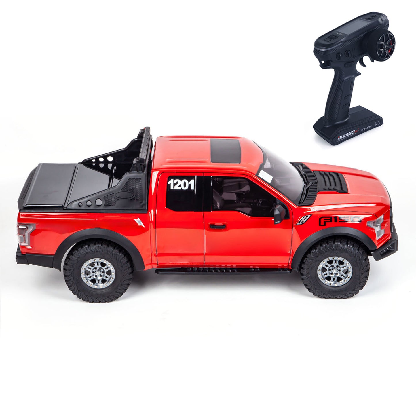 In Stock Traction Hobby 1/8 F150 Pickup Truck RC Crawler 4WD FWD RWD Remote Control Off Road Car Axle Lock 25KG Servo Light System