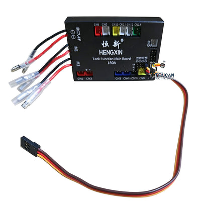 TOUCAN RC HOBBY Multi-Function Main Board for Henglong 1/16 RC Tank 7.1 7.0 Radio Controller German Leopard 2A6 US Abrams M1A2 Tank Sound