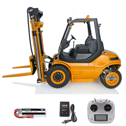 TOUCAN RC HOBBY Cundang US-Lager LESU Hydraulischer RC-Gabelstapler 1/14 Funkgesteuerter Transportwagen RTR-LKW
