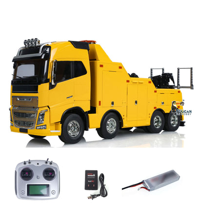 TAMIYA 1/14 Scale 8x4 RC Wrecker Tow Truck 56362 Remote Controlled Rescue Car FH16 Electric Recovery Vehicles 732*199*309mm