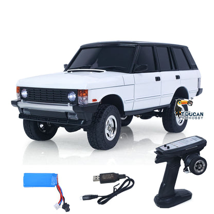 LDRC LD18401PRO 1/18 Remote Control Rock Crawler Car 4X4 RC Off Road Vehicle Model Brushless Motor Metal Drive Shafts Lights