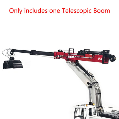 1/14 Metal Telescopic Boom for 946 EC380 RC Hydraulic Excavator Model Upgraded Parts Remote Control Digger Construction Vehicle