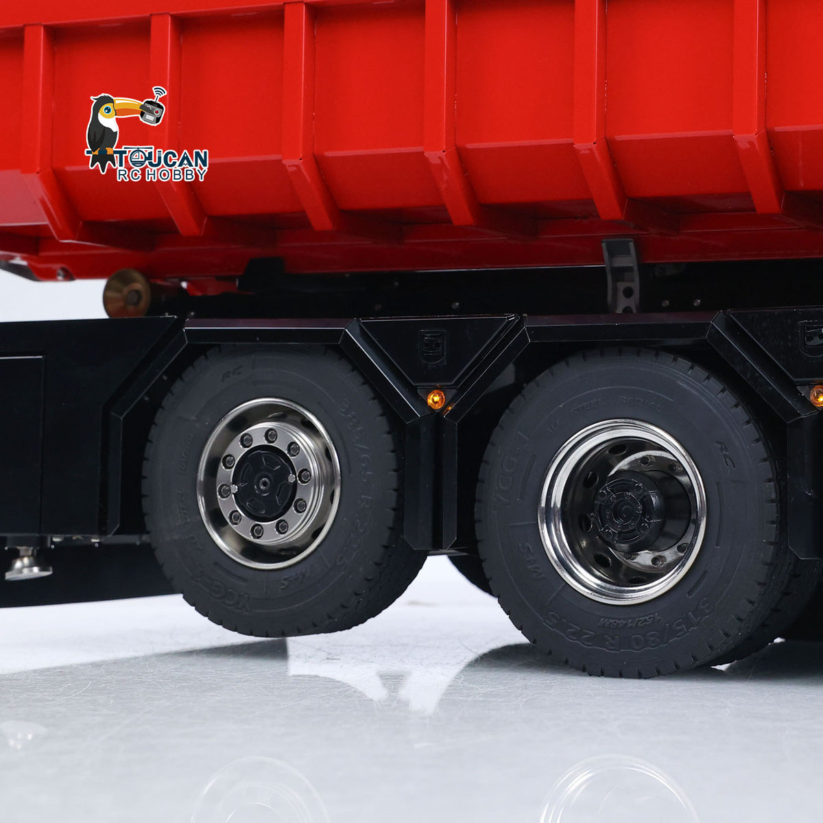 LXY 1/14 Hydraulic RC Crane Dump Truck 770S - 10x10 All-Metal Axles RTR 10CH Valve Fly Jib Arm