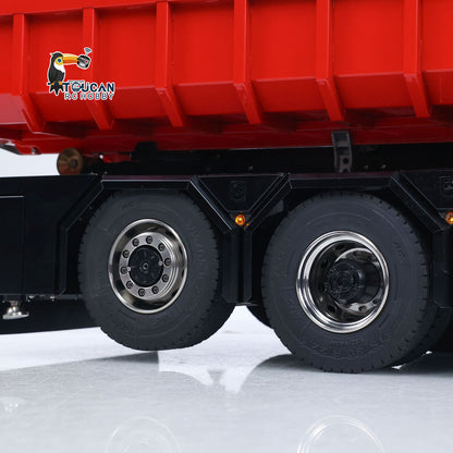 LXY 1/14 Hydraulic RC Crane Dump Truck 770S - 10x10 All-Metal Axles RTR 10CH Valve Fly Jib Arm
