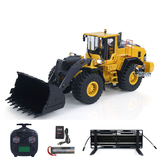Fast Free Shipping MTRC 1/14 RC Hydraulic Loader E260L RTR Model Metal Radio Control Heavy Machine Car Construction Vehicles ST8 Radio Battery