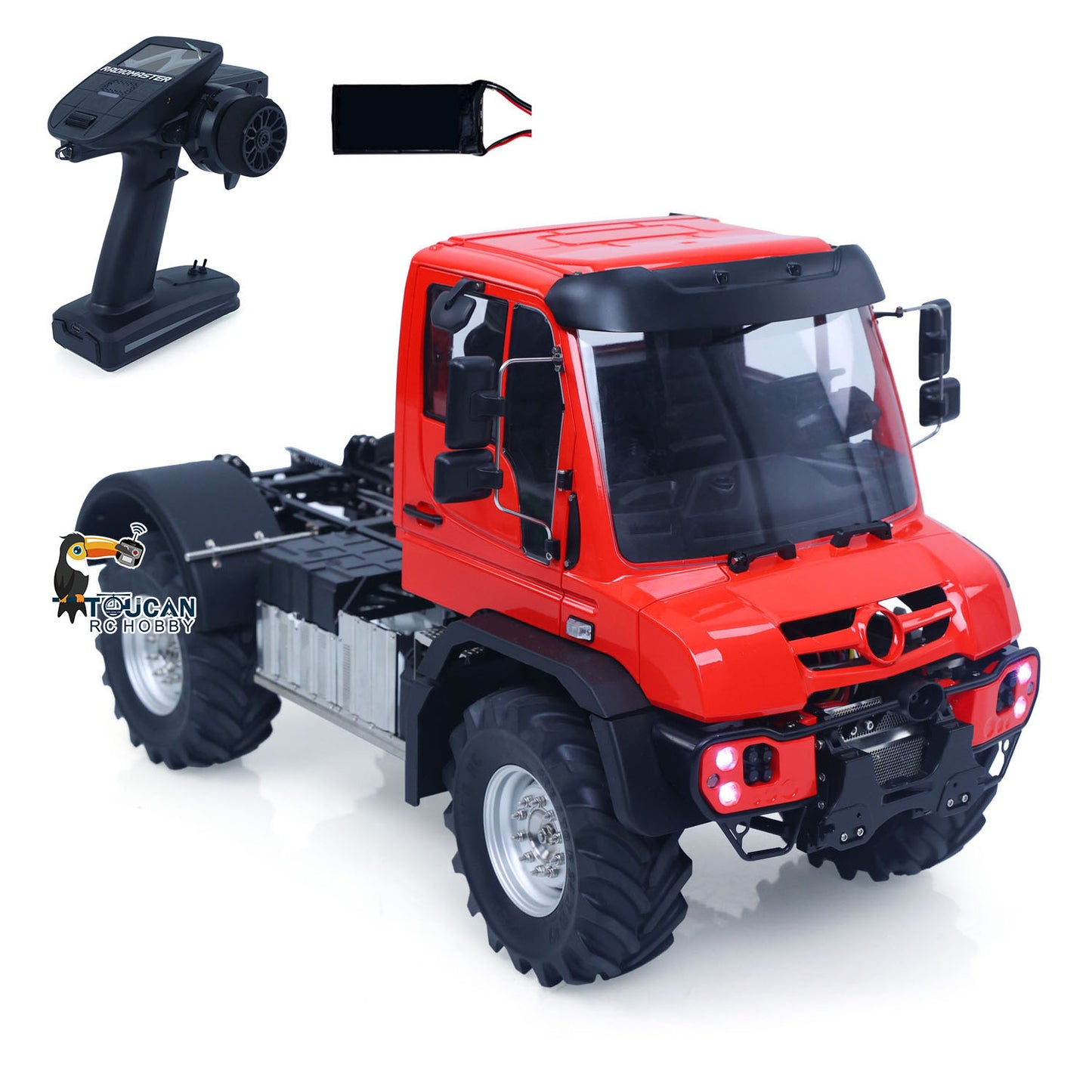 U535 Lite 4X4 1/14 Remote Control Rock Crawler Car RC Off Road Vehicle Metal Drive Shafts 2Speed Gearbox Brushless Motor ESC