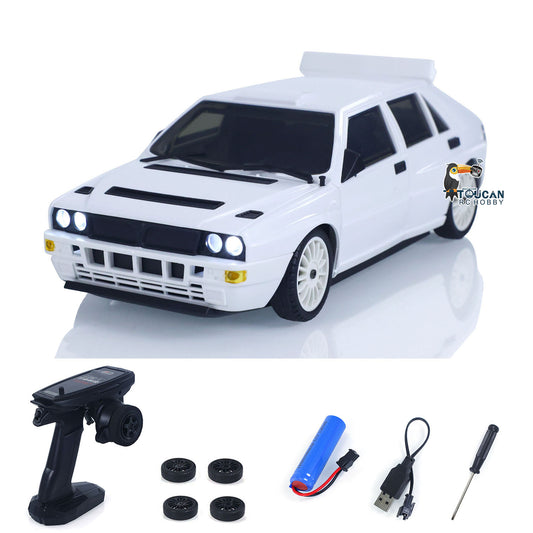 US Stock 1/28 LDRC Radio Controlled Drift Car RWD RC Racing Vehicle ESC Servo Battery Light System Motor Protection LD2803 Model Toys
