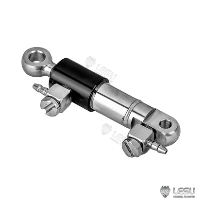LESU Metal Cylinder/Spring Oil Pipe Protector Plastic Soft/Stiff Oil Pipe for 1/14 RC Hydraulic Dumper Crane Truck Forklift for Professional Vehicle Modeler