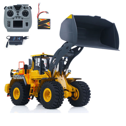 Double E Metal 1/14 4X4 Remote Control Hydraulic Loader L260H Axle Locks 2Speed Gearbox Brushless Motor Battery RTR Light System