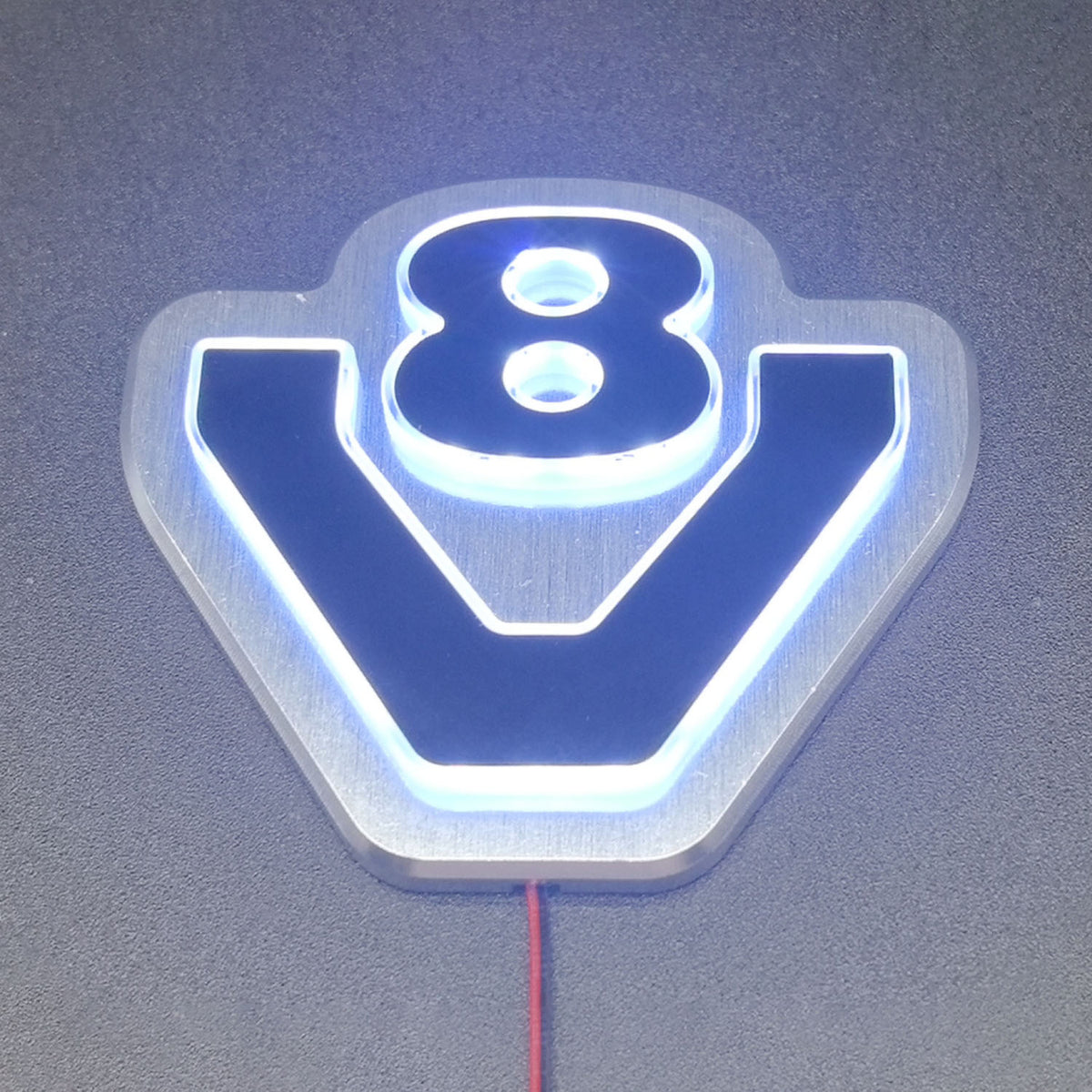 TOUCAN RC HOBBY Degree V8 Cabin Metal Light Box 5V LED Sign Lamp for DIY 1/14 RC Truck 770S R470 R6220 R730 56371 Model Car Accessories