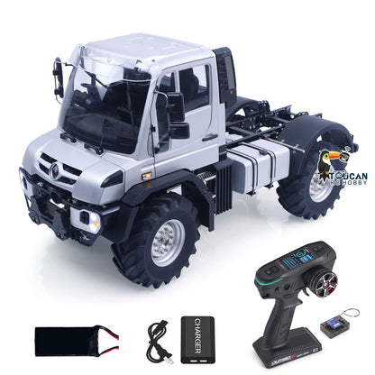 4X4 1/14 Metal Remote Control Rock Crawler U535 Lite RC Off Road Vehicle 2Speed Transmission Metal Chassis Differential Locks for Adult