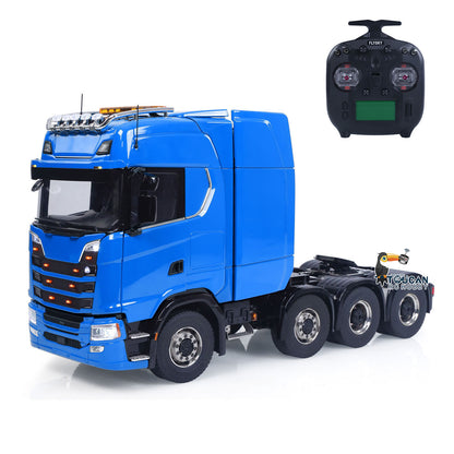 SC 770S 1/14 8*8 Radio Control Tractor Truck Wheel Side Reduction Axles Three Speed Transmission Hobbywing 1060 ESC 35T Motor