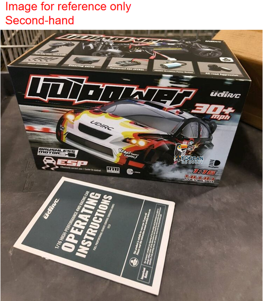 Second Hand CA Stock UdiRC UD1603Pro 1/16 2.4G Remote Control High Speed Racing Vehicle Drifting Car Brushless Motor 25A ESC Assembled Toy Model