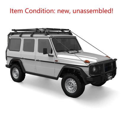 In Stock CAPO 1/8 RC Off Road Car Painted Kit CNC Metal Car Shell Differential Locks Openable Doors 2Speed Gearbox No Electronic Parts