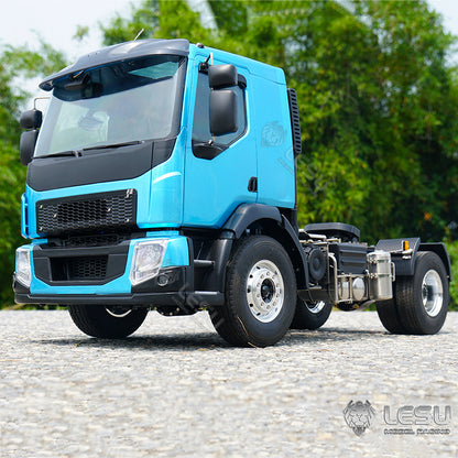 LESU 1/14 4*2 4*4 RC VM Tractor Truck Metal Chassis Unpainted Unassembled Cabin Shell 540 Motor Servo Radio Control DIY Cars