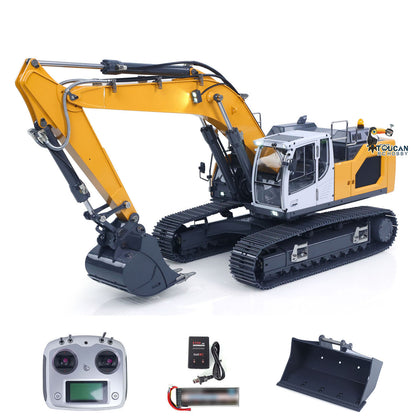 TOUCAN RC HOBBY XDRC Fast Free Shipping for EU 1/14 Hydraulic RC Excavator RTR Remote Control Trucks Engineering Vehicle Model Light System Quick Coupler Battery Charger