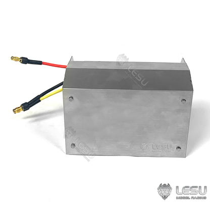 LESU Metal Toolbox Hydraulic Pump 1CH Reversing Valve Spare Parts for 1/14 TAMIIYA RC Dumper Tipper Truck DIY Models Asscessory