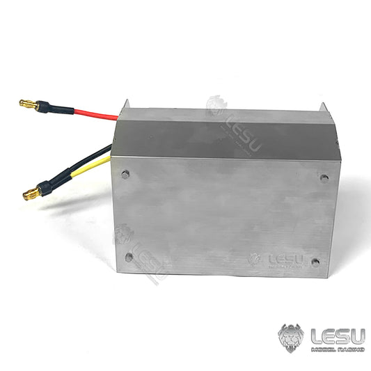 LESU Metal Toolbox Hydraulic Pump 1CH Reversing Valve Spare Parts for 1/14 TAMIIYA RC Dumper Tipper Truck DIY Models Asscessory