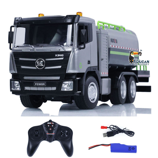 TOUCAN RC HOBBY 1/18 HUINA 1316 RC Spray Fog Cannon Remote Control Truck 9CH Eletric Car Hobby Model for Children Adults