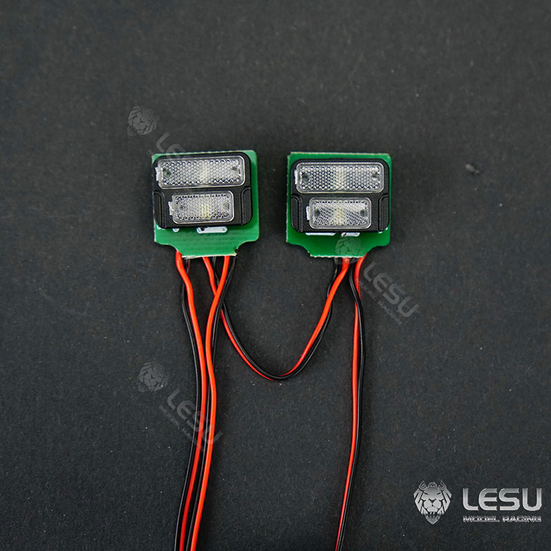 LESU Plastic Spotlight/Rear Light 3V for 1/14 RC AC360 C374 ET30H B0002 B0001 A0006 Hydraulic Excavator Skid Steer Loader AoueLT5H A0008 AoueLT5 B0008 DIY