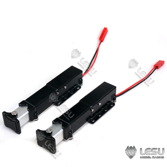 LESU 1/14 RC Trailer Flatbed Truck Spare Parts Metal Electric Lifting Legs 30A Brushed ESC for A0020 Trailer Truck DIY Model