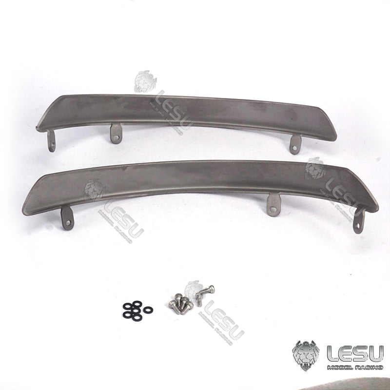 LESU Metal Wheel Eyebrow Arches for 1/15 LESU Remote Control Hydraulic Loader L574 Model DIY Part