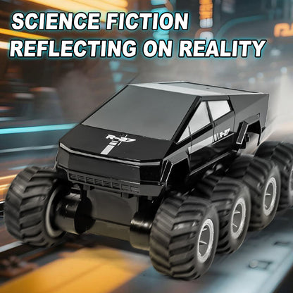 1/18 2.4G RC Pickup Truck Model Q218 8*8 Amphibious All Terrain Controlled Off Road Car Stunt Vehicle 360 Rotation RTR Battery