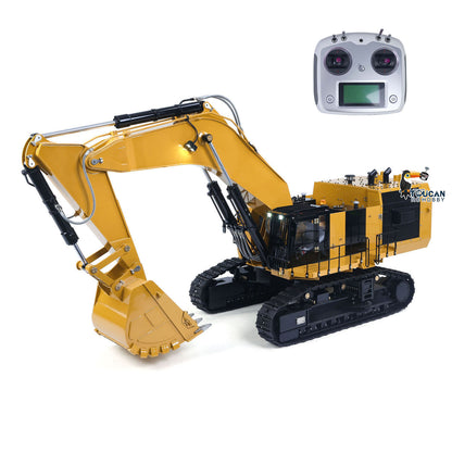 TOUCAN RC HOBBY 63KG! 1/14 6015B Hydraulik-Bagger aus Metall ferngesteuert, mit Licht, Flüssigkristallanzeige, lackiert, montiert, Gehäuse um 360 Grad drehbar