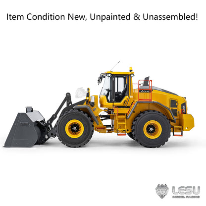 TOUCAN RC HOBBY LESU L220H 1/14 Metal Hydraulic RC Wheel Loader A0013 KIT Model 4WD Brushless Motor 2 Speed Drive Differential Lock Quick Release Bucket Sound