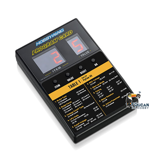 Hobbywing Program Card LED Screen For EZRUN QUICRUN SEAKING non-Pro Series Brushless ESC Electronic Speed Controller Model Parts