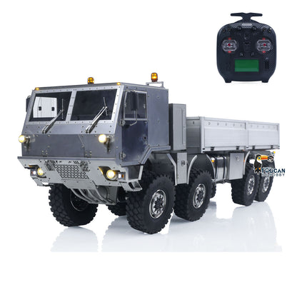 Metal 1/14 RC Hydraulic Off Road Military Truck T815 Remote Control 3Speed 8*8 Roll on off Dumper Model Paladin ST8 Radio