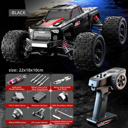2.4GHz RC Off Road Car C8811 1/20 4*4 High Speed Vehicle 40km/h Brushless Motor ESC Lifting Wheel LED Lights Battery Ready to Go