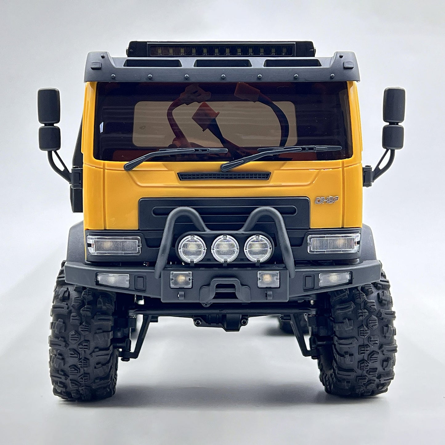 In Stock Hobby Plus 1/18 Remote Control Off Road Car 6X6 RC Flatbed Truck 2Speed Gearbox Flysky ESC 280 Brushed Motor 6CH Radio RTR