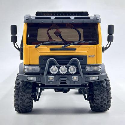 In Stock Hobby Plus 1/18 Remote Control Off Road Car 6X6 RC Flatbed Truck 2Speed Gearbox Flysky ESC 280 Brushed Motor 6CH Radio RTR